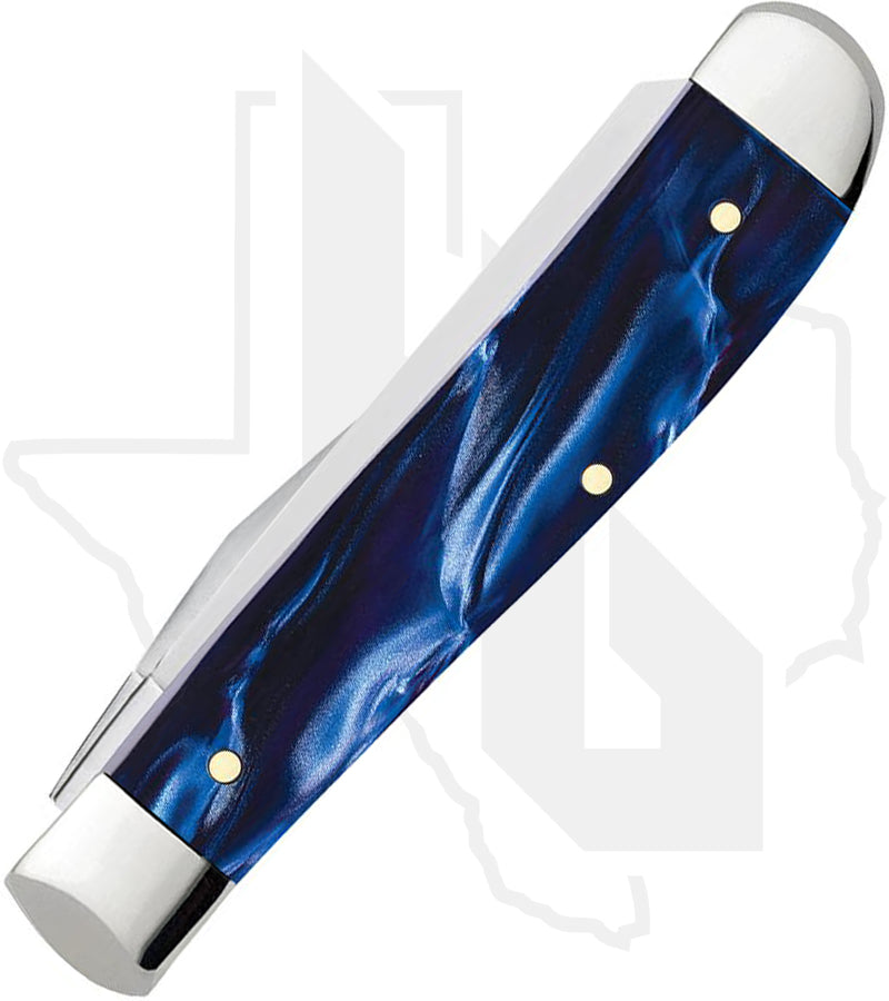 W.R. Case Mini Trapper 23432 - Blue Pearl Kirinite, Smooth (10207 SS)