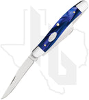 W.R. Case Medium Stockman 23448 - Blue Pearl Kirinite, Smooth (10318 SS)
