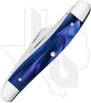 W.R. Case Medium Stockman 23448 - Blue Pearl Kirinite, Smooth (10318 SS)
