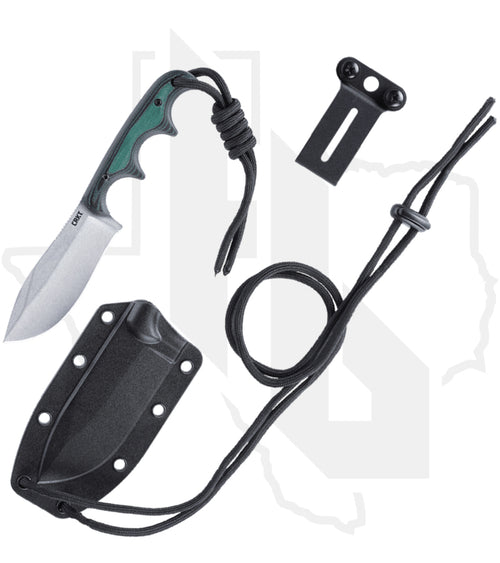 CRKT Minimalist Nessmuk 2376  - Green, Black