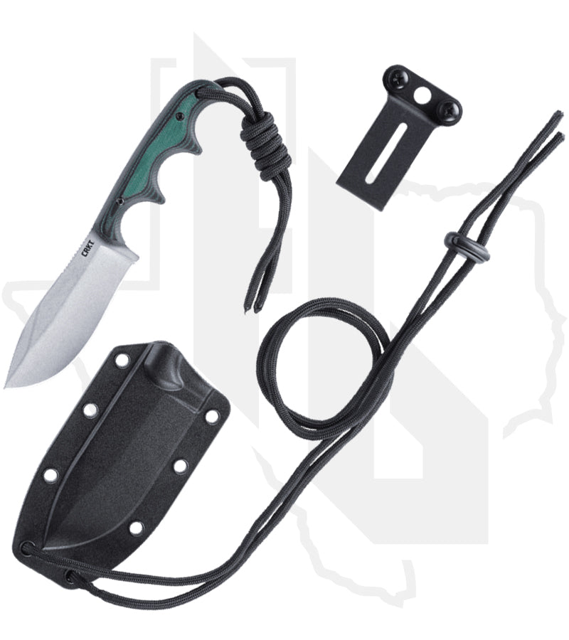 CRKT Minimalist Nessmuk 2376  - Green, Black