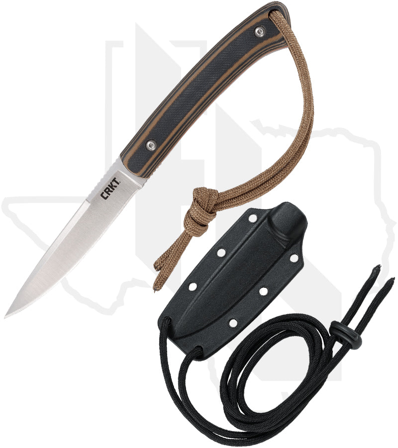 CRKT Biwa 2382 - Black/Brown G-10