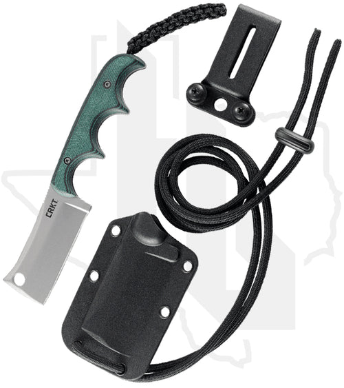 CRKT Minimalist Cleaver 2383 - Green, Black