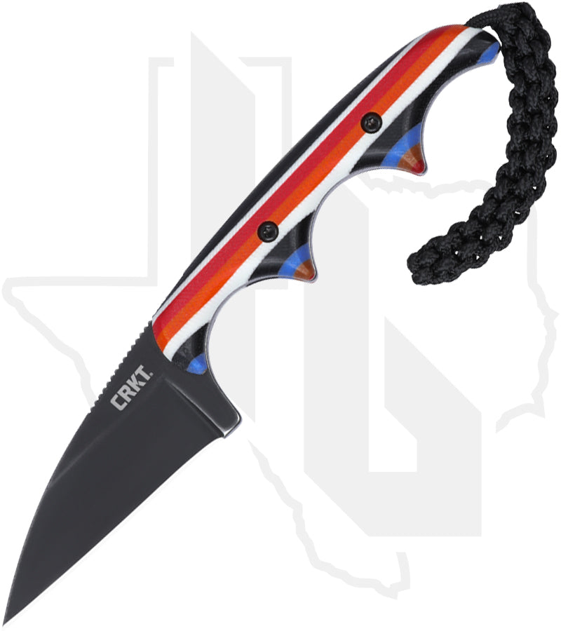CRKT Minimalist Wharncliffe 2385G - Multi-Colored G-10