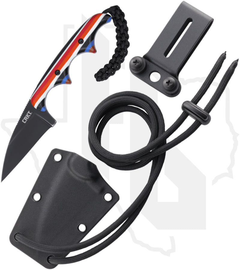 CRKT Minimalist Wharncliffe 2385G - Multi-Colored G-10