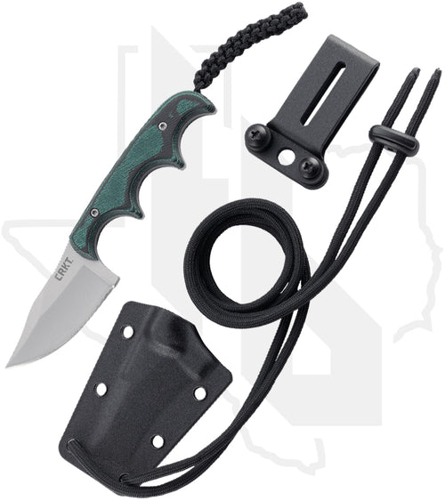 CRKT Minimalist Bowie 2387 - Green, Black