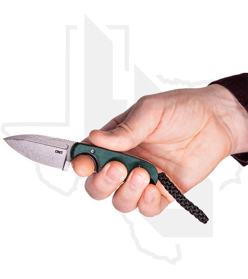 CRKT Minimalist Spear Point 2396 - Green, Black