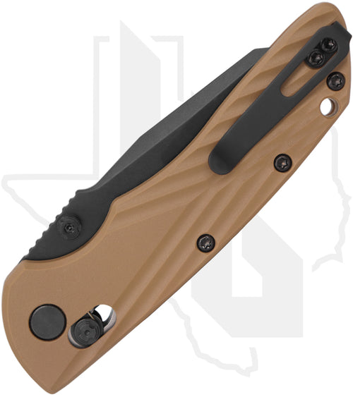 Hogue Knives Deka 24367 - FDE Polymer, Black Cerakote