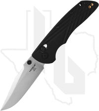 Hogue Knives Deka 24379 - Black Polymer, Stonewashed