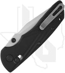 Hogue Knives Deka 24379 - Black Polymer, Stonewashed