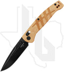 Hogue Knives Mysto 24419 - Maple Valley Richlite, Black Stonewashed
