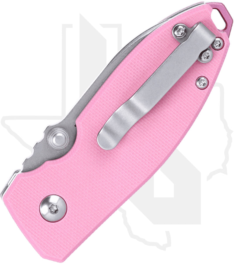 CRKT Squid Button Lock 2474P - Rose Quartz G-10