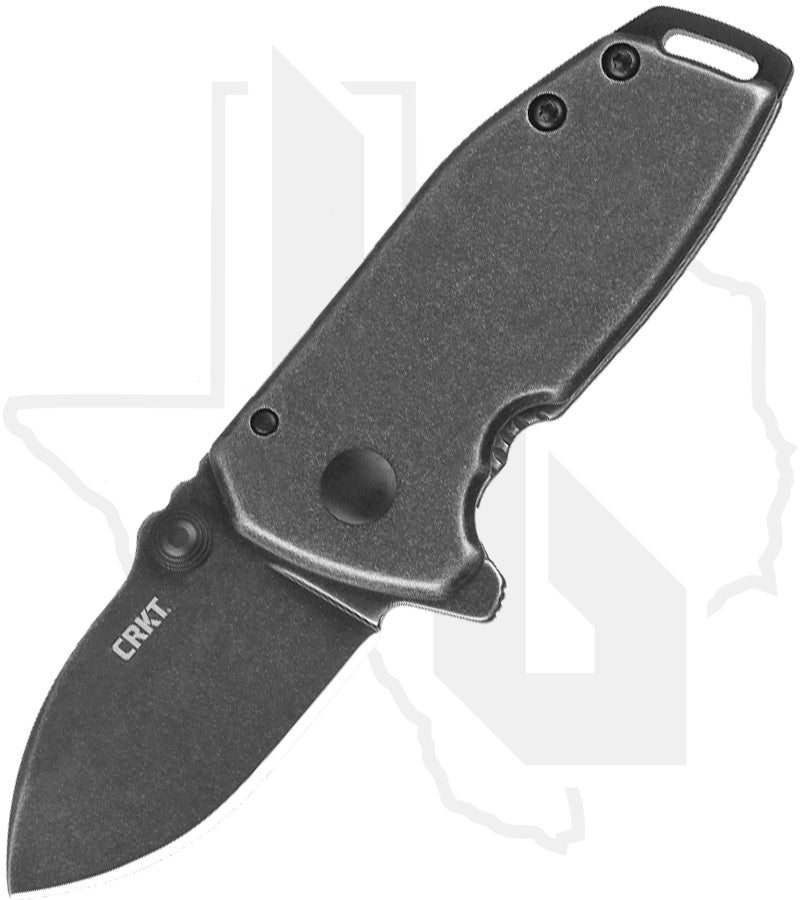 CRKT Squid Compact 2485K - Black Stonewashed, Assisted