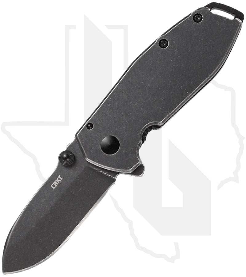 CRKT Squid 2493 - Black Stonewashed, Assisted