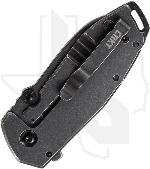 CRKT Squid 2493 - Black Stonewashed, Assisted