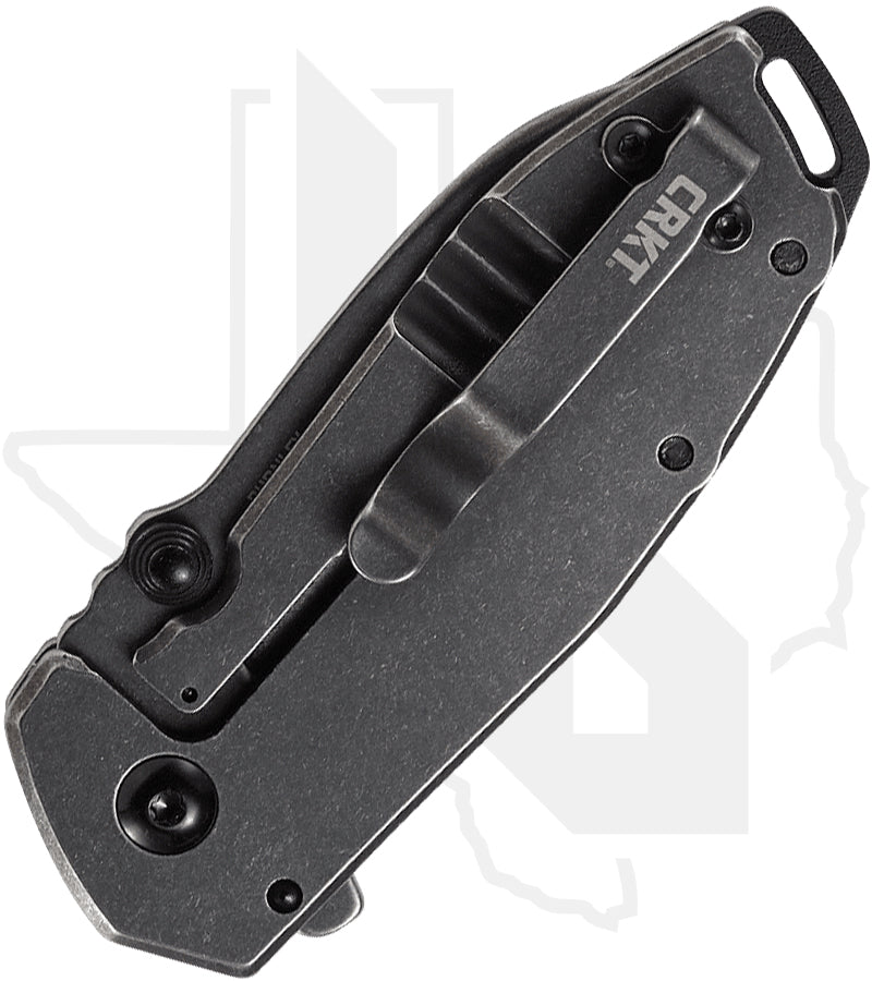 CRKT Squid 2493 - Black Stonewashed, Assisted