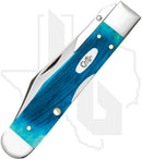 W.R. Case Cheetah Cub 25578 - Caribbean Blue Bone, Sawcut Jig (611 1/2L SS)