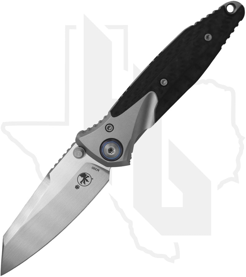 Microtech Socom Bravo Mini Warcom 263M-4CFTI - Carbon Fiber, Titanium