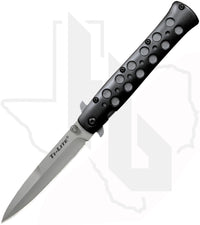 Cold Steel Ti-Lite 26B4 - Black EDP Aluminum, Bead-Blasted