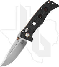 Benchmade Black Class Mini Adamas 273-03 - Marbled Carbon Fiber