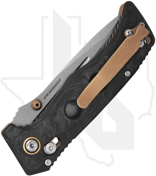 Benchmade Black Class Mini Adamas 273-03 - Marbled Carbon Fiber