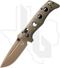 Benchmade Mini Adamas 273FE-05 - OD Green G-10, Flat Earth Cerakote
