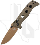 Benchmade Black Class Mini Adamas 273FE-2 - OD Green, Flat Earth, G-10