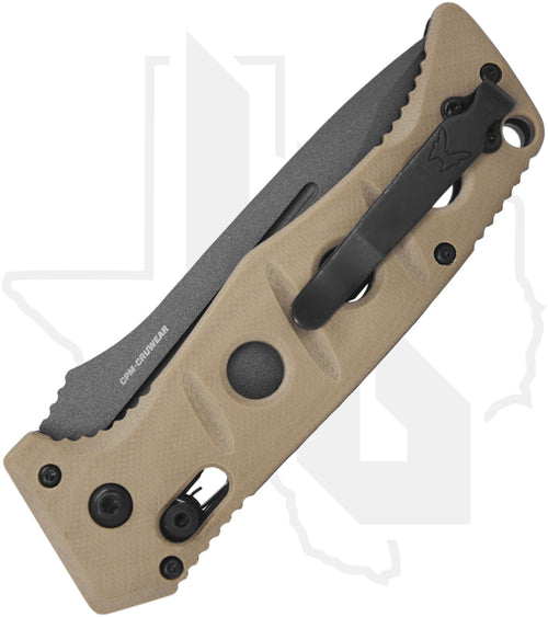 Benchmade Black Class Auto Adamas 2750SGY-3 - Flat Earth, Grey
