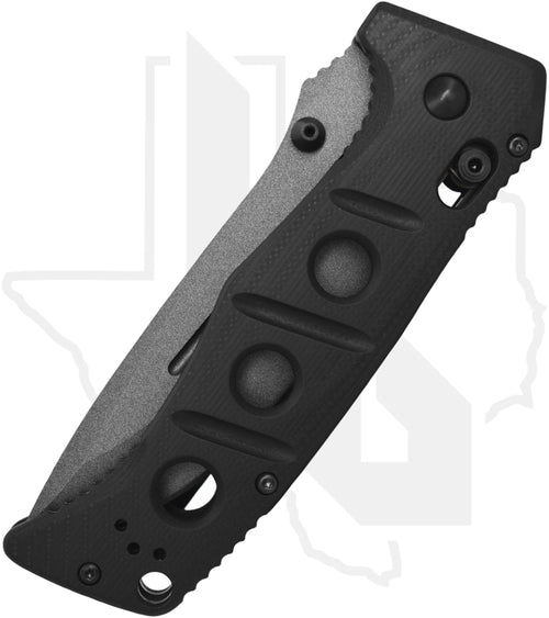 Benchmade Black Class Adamas 275SGY-1 - Black, G-10