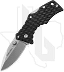 Cold Steel Micro Recon 1 27DS - Black Griv-Ex, Stonewashed, Spear Point