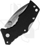 Cold Steel Micro Recon 1 27DS - Black Griv-Ex, Stonewashed, Spear Point