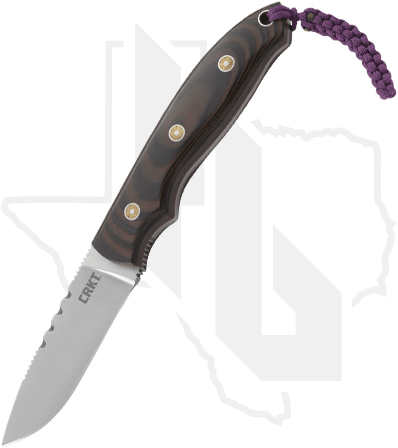 CRKT Hunt'N Fisch 2861 - Black/Brown G-10