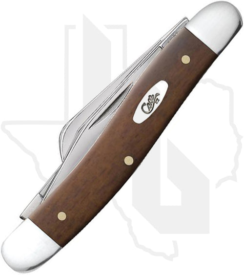 W.R. Case  Medium Stockman 28701 - Chestnut Bone, Smooth (6318 SS)