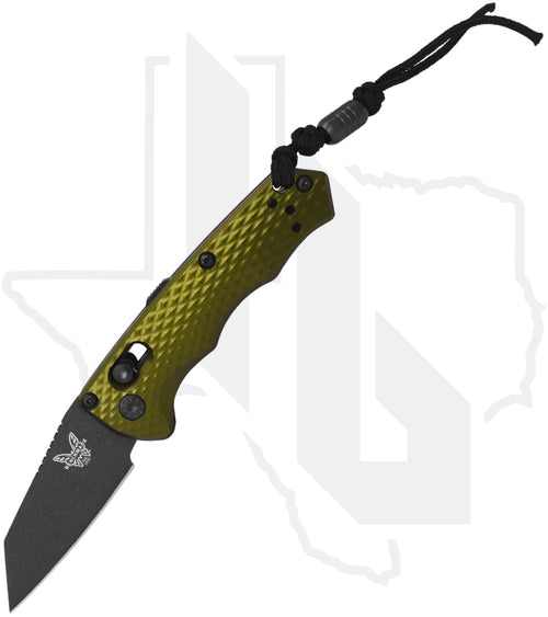 Benchmade Black Class Auto Immunity 2900BK-2 - Green, Aluminum