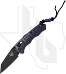 Benchmade Black Class Auto Immunity 2900BK - Crater Blue Aluminum, Cobalt Black Cerakote