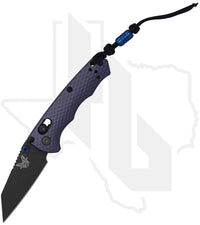 Benchmade Black Class Full Immunity 290BK - Crater Blue Aluminum, Cobalt Black Cerakote