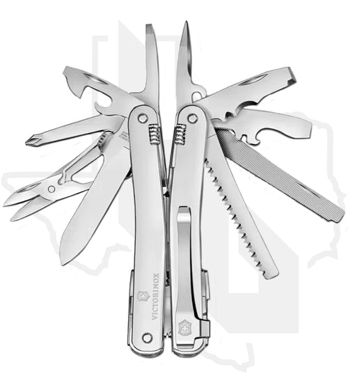 Victorinox Swiss Tool Spirit MX Clip 3.0224.MKB1 - Silver