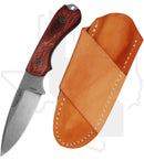 Bradford Knives Guardian 3.2 3.2FE-138-M390 - Rosewood Liberty Wood, Stonewashed, False Edge Grind