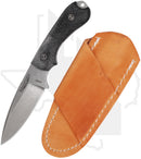 Bradford Knives Guardian 3.2 3.2FE-201-M390 - Black G-10, Stonewashed, False Edge Grind