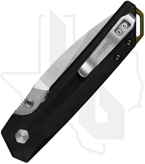 Kershaw Button Lock Iridum 3038 - Black