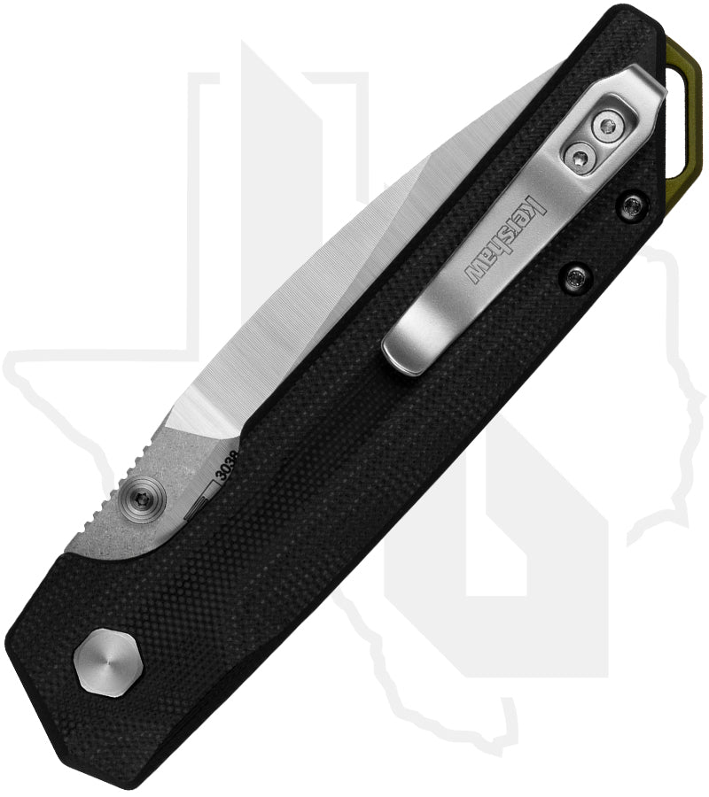 Kershaw Button Lock Iridum 3038 - Black