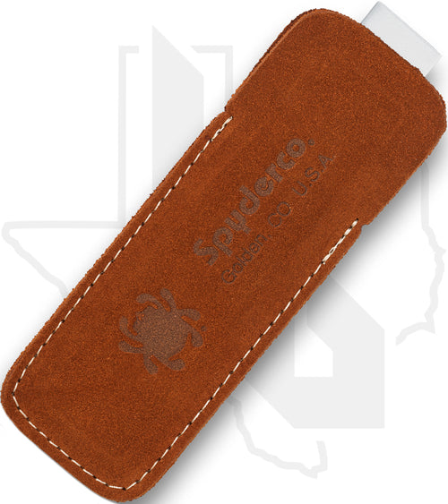 Spyderco Pocket Sharpening Stone Fine 303F - Leather Pouch