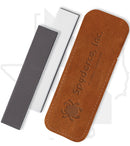 Spyderco Pocket Double Stuff Medium, Fine 303MF - Leather Pouch