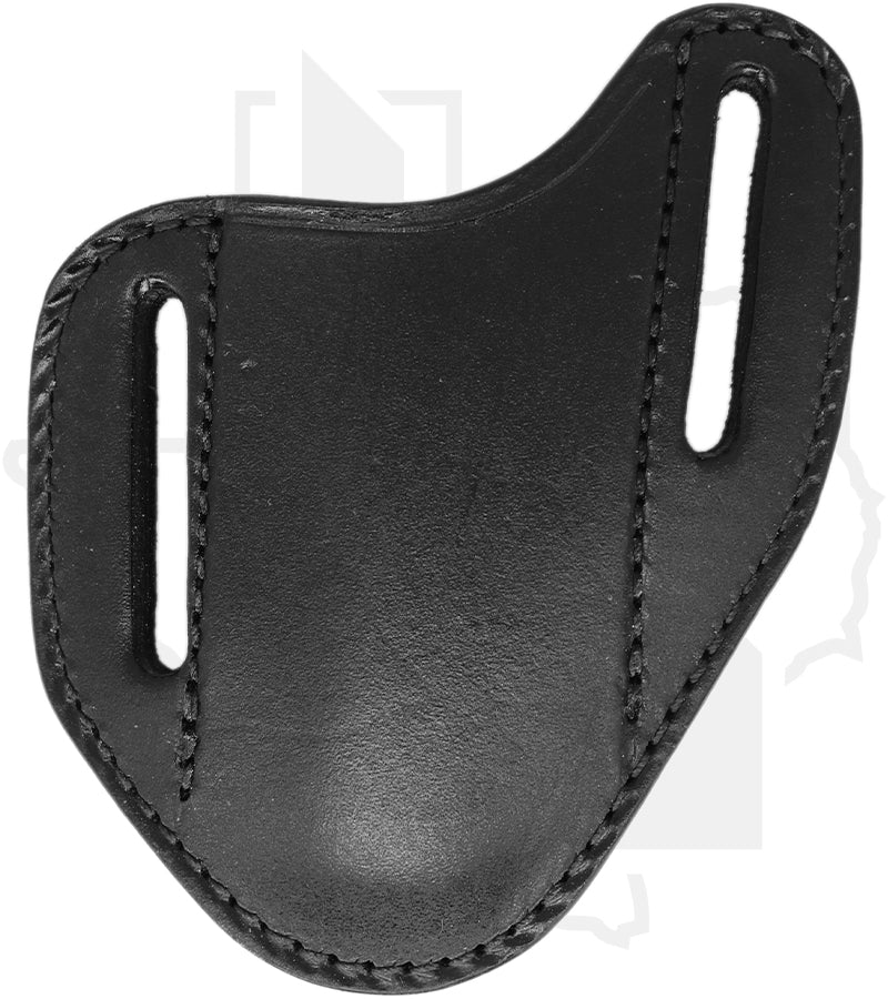 A & M Leather #31 Hunter Sheath 31-BK-PL - Black, Vertical