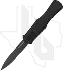 Benchmade Black Class Claymore OTF 3370GY - Black Grivory, Smoke Gray PVD