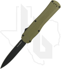 Benchmade Black Class Autocrat 3400BK-1 - G-10, OD Green