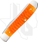 W.R. Case Mini Trapper 38071 - Persimmon Orange Bone, Gator Jig (6207 CS)