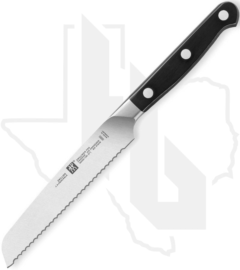 Zwilling J.A. Henckels Pro 5 in. Serrated Utility Knife 38400-133