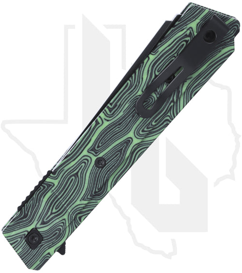 CRKT Zephyr 3850G - Green/Black G-10