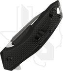 Kershaw Flourish 3935 - Black G-10, Carbon Fiber, Blackwashed